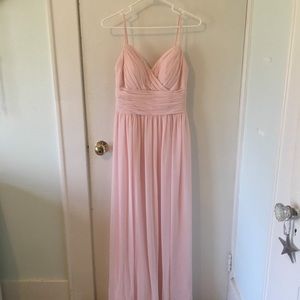 Bill Levkoff Pink Bridesmaid Dress